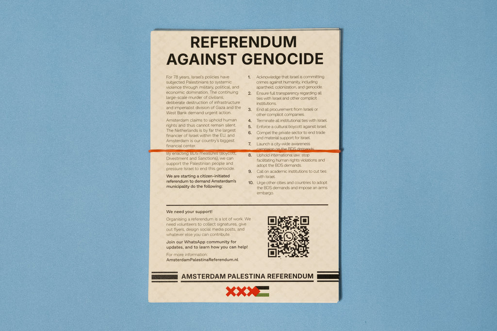 Amsterdam Palestina Referendum