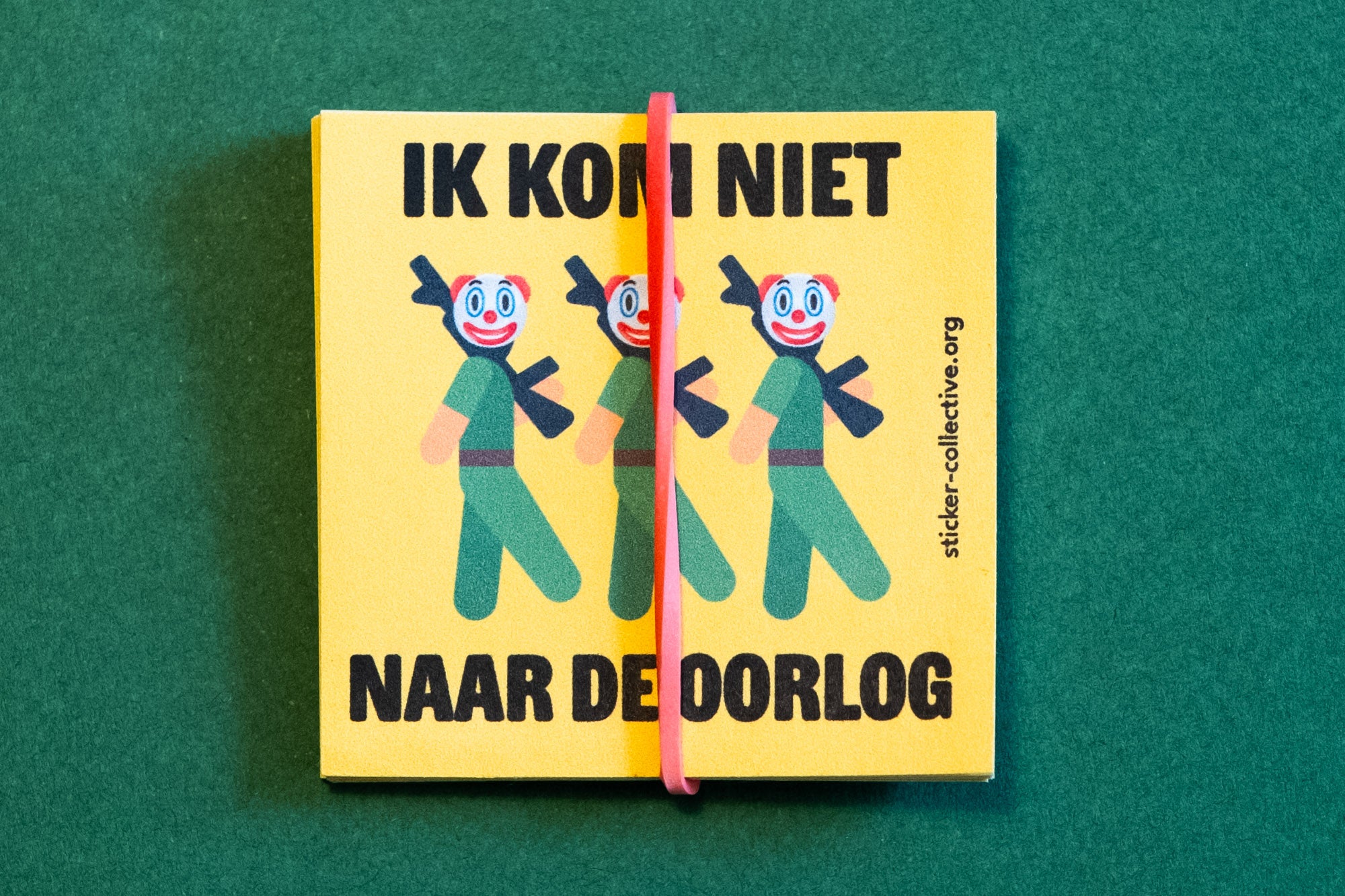 Ik kom niet naar de Oorlog